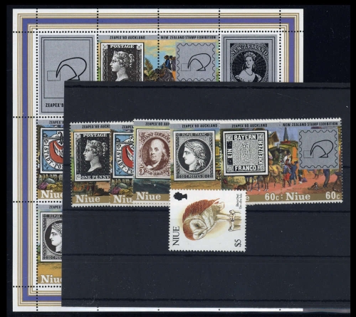 1980, Niue, 336-45 u.a., FDC