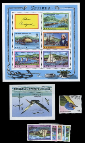 1975, Antigua und Antigua Barbuda, 358-62 u.a., **