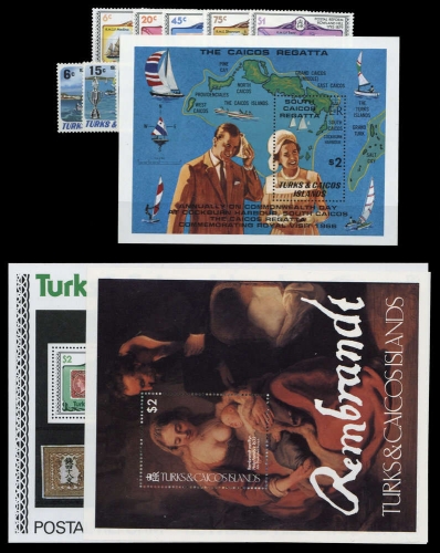 1979, Turks und Caicos Inseln, 436-40 u.a., **