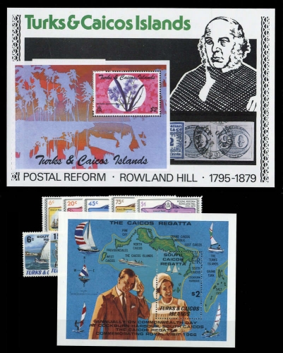 1979, Turks und Caicos Inseln, 436-40 u.a., **