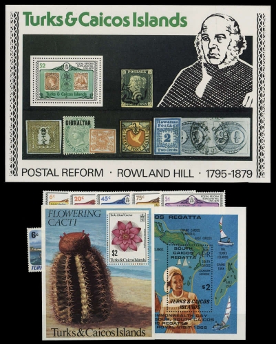 1979, Turks und Caicos Inseln, 436-40 u.a., **