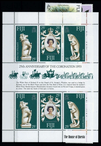 1977, Fiji, 364-67 u.a., **