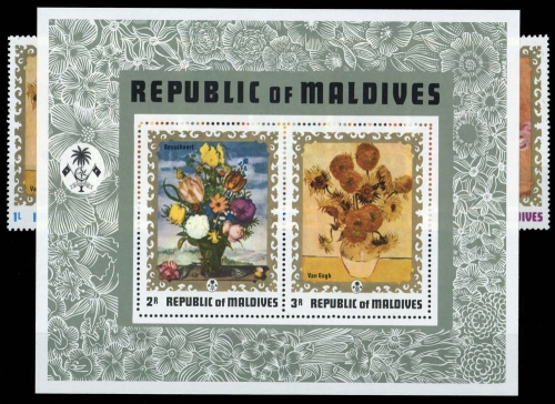 1973, Malediven, 434-39 u.a., **
