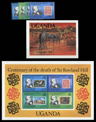 1979, Uganda, 254-57 u.a., **