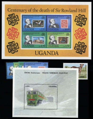 1979, Uganda, 254-57 u.a., **
