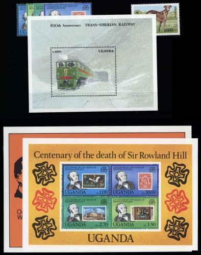 1978, Uganda, Bl. 13 u.a., **