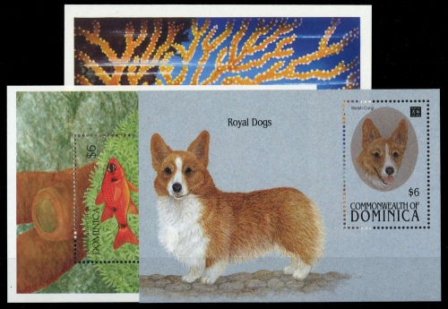1975, Dominica, Bl. 30 u.a., **