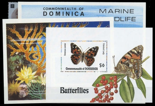 1975, Dominica, Bl. 30 u.a., **