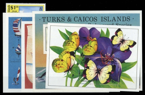 1979, Turks und Caicos Inseln, Bl. 14 u.a., **