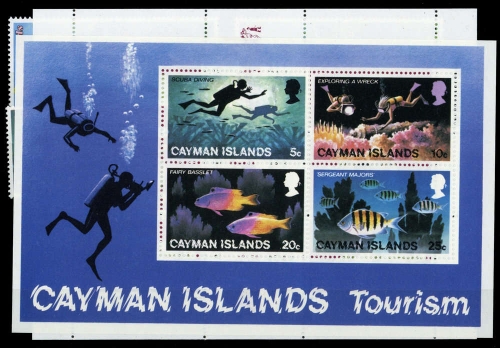 1977, Kaiman-Inseln, 383-86 u.a., **