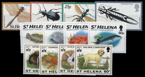 1982, St. Helena, 353-56 u.a., **