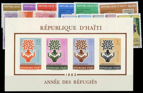 1958, Haiti, 490-92 u.a., **