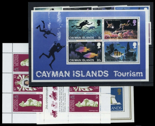 1972, Kaiman-Inseln, 299-302 u.a., **