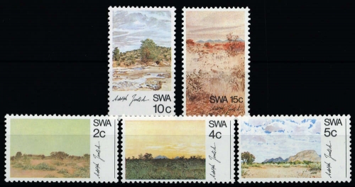 1973, Südwestafrika, 368-72, **
