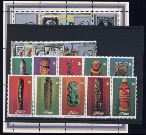 1980, Niue, 304-19 u.a., **