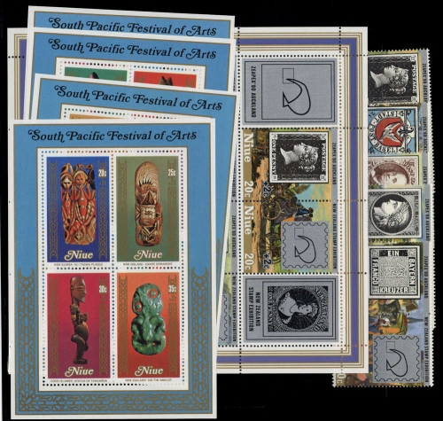 1980, Niue, 336-45 u.a., **