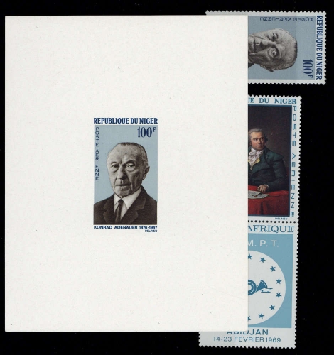 1962, Niger, 25-27 u.a., **