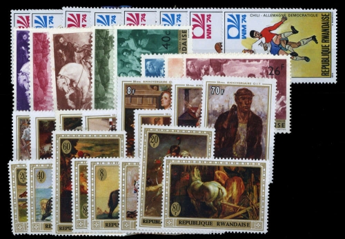 1967, Ruanda, 218-25 u.a., **