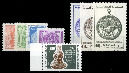 1978, Syrien, 1408-11 u.a, **