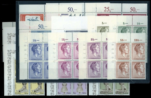 1960, Luxemburg, 618-36, **, Vierer