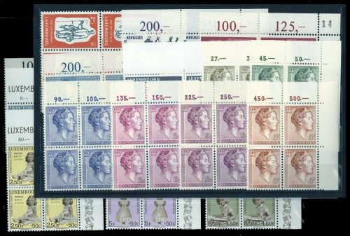 1960, Luxemburg, 618-36, **, Vierer