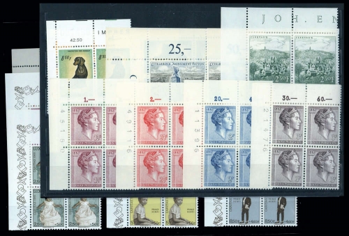 1961, Luxemburg, 637-54, **, Vierer