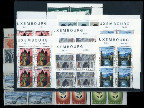 1964, Luxemburg, 690-708, **, Vierer