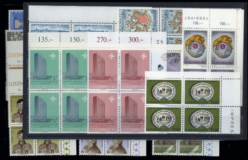 1967, Luxemburg, 746-64, **, Vierer