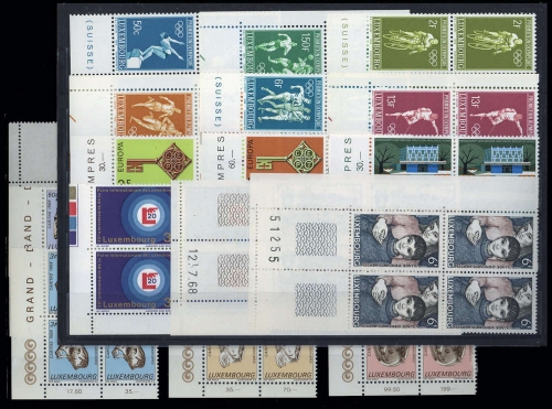 1968, Luxemburg, 765-84, **, Vierer