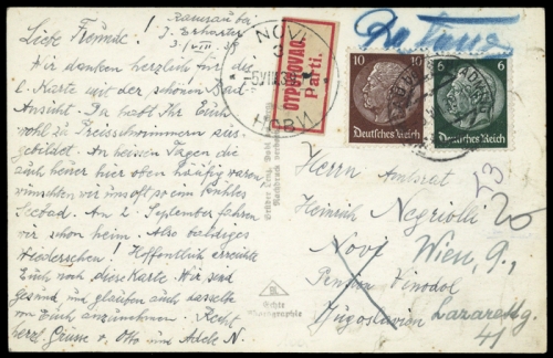 1939, Deutsches Reich, Brief