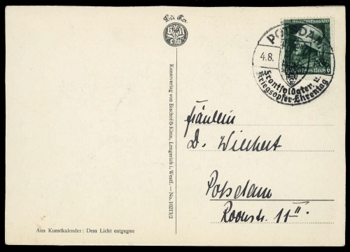 Deutsches Reich, 569, Brief