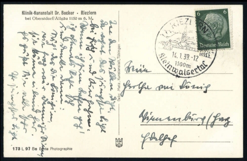 1939, Deutsches Reich, 516, Brief