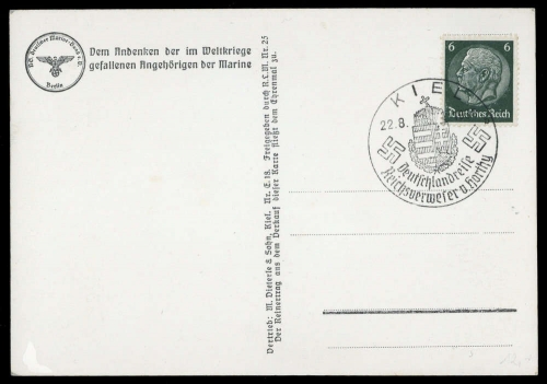 1938, Deutsches Reich, 516, Brief