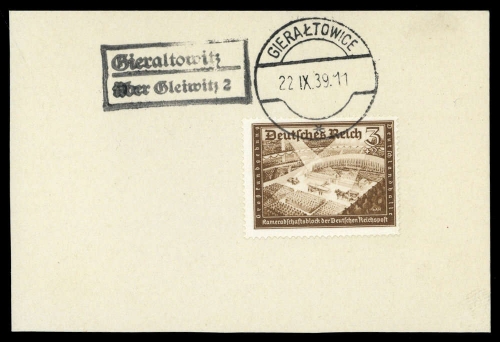 1939, Deutsches Reich, 702, Brief
