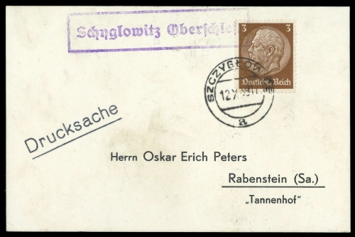 1939, Deutsches Reich, 513, Brief