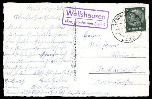 1939, Deutsches Reich, 516, Brief