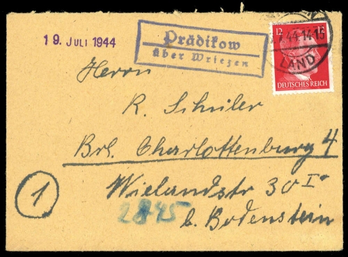 1944, Deutsches Reich, 827, Brief