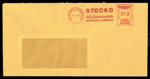 1938, Deutsches Reich, Brief