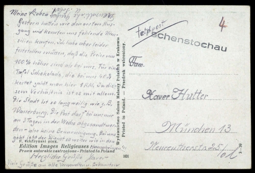 1940, Feldpost II Wk, Brief