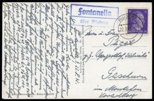 Deutsches Reich, 785, Brief