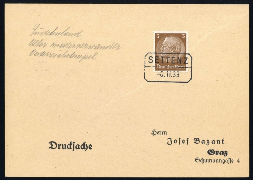 Deutsches Reich, 513, Brief