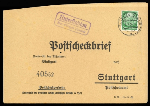 Deutsches Reich, 515, Brief