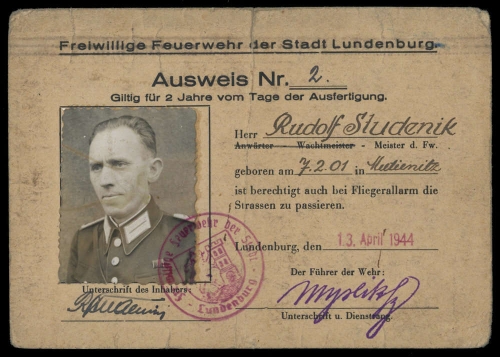 1944, Deutsches Reich, Brief