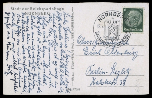 Deutsches Reich, 516, Brief