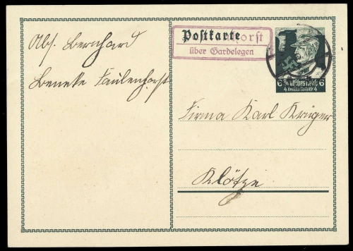 Deutsches Reich, P 253, Brief