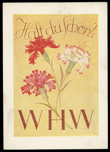 1938, III. Reich Propaganda,Organisationen,WHW, 512, Brief
