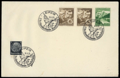 Deutsches Reich, 675 (2) u.a., Brief