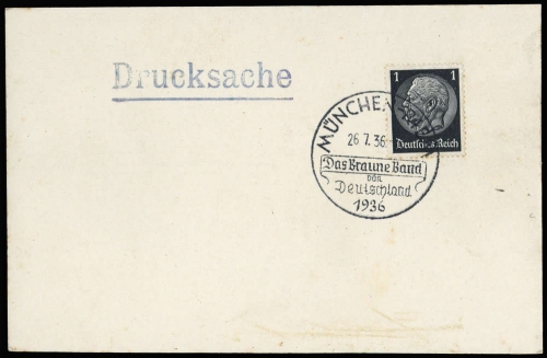 Deutsches Reich, 512, Brief