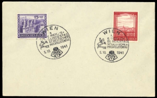 Deutsches Reich, 804-805, Brief