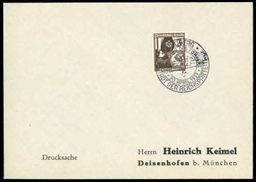 Deutsches Reich, 643, Brief